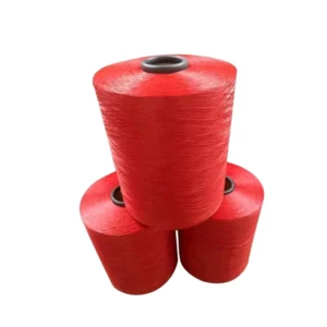 High Quality Polypropylene Yarn 600D-2500D Twisted for Knitting & Weaving High Tenacity Dyed Pattern for Ropes