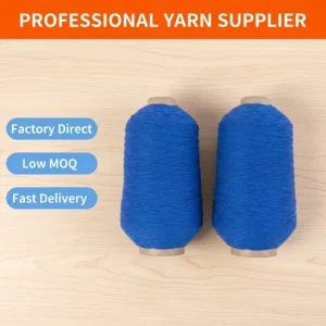 High Quality Rubber Covered Nylon Blended Yarn 63150150 1007575 Ready to Ship Elastic for Sewing
