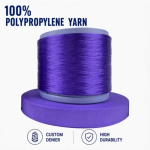 High Quality Solid 100% Polypropylene Yarn Strong Sewing Thread for Mattress Stitching Textile Weaving OE FDY Raw High Tenacity