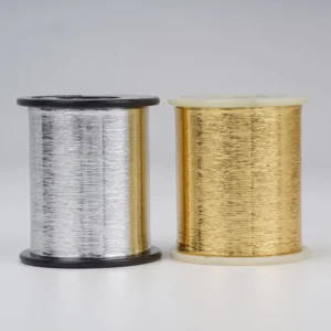 High Sheen Metallic Foil Yarn for Embroidery and Hand Knitting Oeko Tex Certified