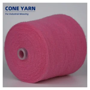 High Strength 0.9cm Crochet Yarn Unique Pattern Fancy Curly Style 100% Polyester Dyed Product