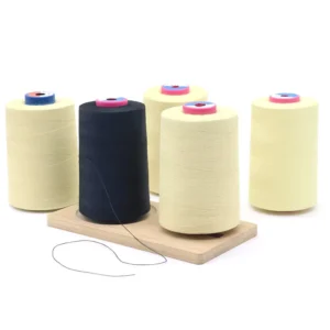 High Strength 20s 3 Para Aramid Spun Yarn Kevlar Knitting Thread Flame Resistant Fire Retardant Sewing Thread