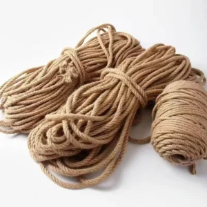 High Strength Durable Natural 1mm-30mm Jute Hemp Manila Hemp Twist Rope Braided Baler Twine Roll