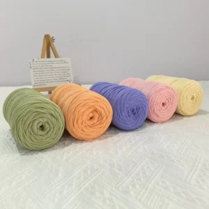 High Strength Dyed Cotton Acrylic Melange Knitting Yarn Eco Friendly Recycled Yarn for Sewing Knitting Hand Knitting Embroidery