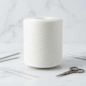 High Strength Eco friendly GRS 40/3 SPP 100% Recycled Polyester Poly Poly Corespun Sewing Thread Yarn for Fashion Apparel AA