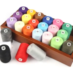 High Strength Home Sewing Thread Handmade Fine Polyester Threads Dyed Colorful and Tenacious
