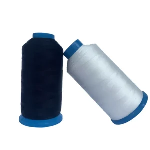 High Strength Industrial Machine Tex45 150D/3 Customized Color Raw Nylon Bonded Sewing Thread for Embroidery Bag Stitching