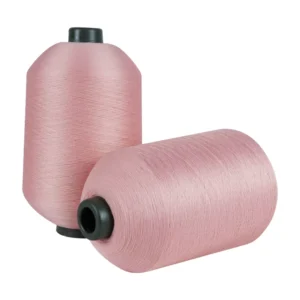 High Stretch 75D/36F/2 Polyester Dope Dyed Yarn Imitate Nylon Yarn