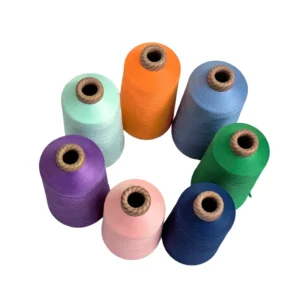 High Stretch 75D/36F/2 Polyester Dope Dyed Yarn for Fly Knitting Vamp Thread