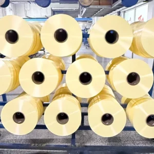 High-Temperature Resistant Comfortable Touch 100% Nylon Anti-Pilling High Tenacity Spandex-Covered Raw Pattern Nylon 6 Yarn for
