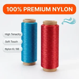High Tenacity 100% Nylon 66 DTY Yarn 70D/24F Textured Yarn for Sportswear Yoga Wear Sewing & Hand Knitting