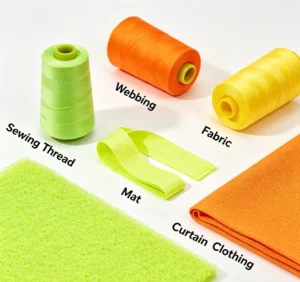 High Tenacity 100% Polyester Filament Yarn 150D 48F Eco Friendly Anti Bacterial Moisture Absorbent Thread for Embroidery