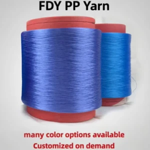 High Tenacity 100% Polypropylene FDY Yarn OE Technics 300D Twist Weather Resistant Durable Raw Hollow Agricultural Hand Knitting