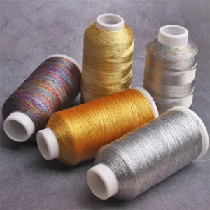 High Tenacity 3/6/9/12/15 Ply 1000 m Gold Silver Metallic Thread DIY Jewelry Making Thread