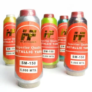 High Tenacity 33% Metallic 67% Polyester Yarn for Embroidery Knitting Weaving Garment Textile Decoration & Bulk Supply
