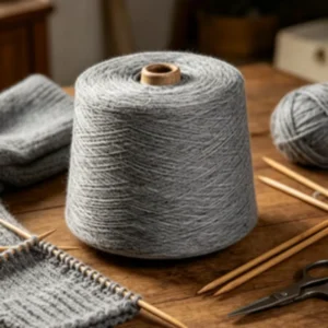 High Tenacity 5# Grey 21 Count 100% Polyester Yarn for Sewing Use Raw