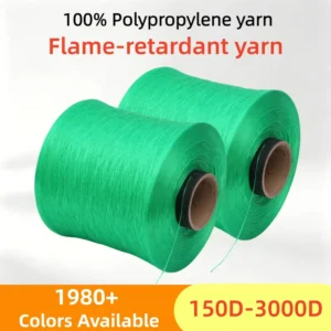 High Tenacity 6 6.5g d Polypropylene Filament Flame retardant Yarn Is Suitable for Fire fighting Equipment FDY PP Yarn