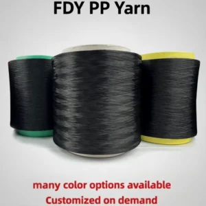 High Tenacity Bright FDY Twisted Hollow PP Yarn Raw Pattern OE Technics Hand Knitting Durable Braided Rope Applications 1200D