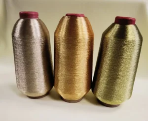High Tenacity Colors Metallic Weaving Yarn for Lurex Embroidery Threads