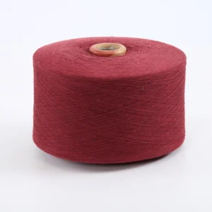 High Tenacity Cotton Blended Yarn for Socks Weaving Recycled Polyester Mixed Yarn for Knitting