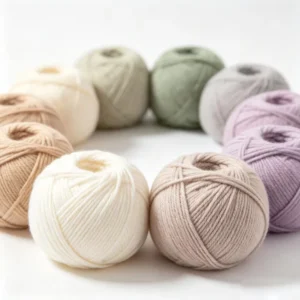 High Tenacity Dyed Blended Yarn Soft Knitting Mixed Yarn for Hand Crochet Garment Home Textile DIY Craft
