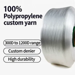 High Tenacity FR PP Yarn for Lifting Sling Flame Retardant 100% Polypropylene Yarn for Cargo Lashing