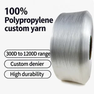 High Tenacity Flame Retardant 100% Polypropylene 900D Raw Filament Yarn for Lifting Sling and Cargo Lashing