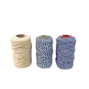 High Tenacity Flame Retardant 8Ply Recycled Cotton Mop Yarn Custom Color Hand Knitting Yarn 2 Ply Dyed Knitting Yarn