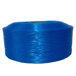 High Tenacity Intermingled Multifilament Color PP Yarn Feather Yarn for Hand Knitting Weaving 1260D Dyeing OEFDY Flame Retardant