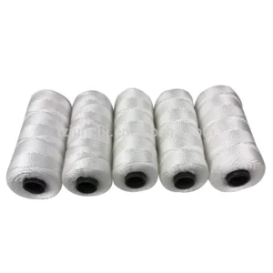 High Tenacity Nylon Fish Net Twine Cord 210d Filament Yarn Low Shrinkage with Coating Knitting Crochet Cross Stitch Dyed Pattern