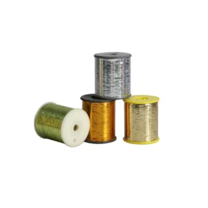 High Tenacity Polyester Silver & Gold Embroidery Thread Metallic Yarn for Sewing & Crafting