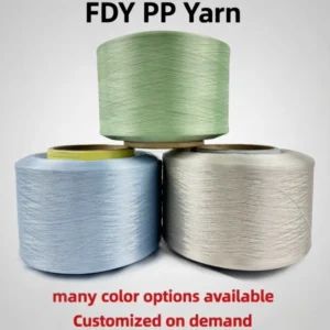 High Tenacity Raw Solid Core Material Safety Nets Ropes High Strength PP Filament FDY 900D Polypropylene Yarn