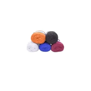 High Tenacity and Dark Black Wool Hair Yarn