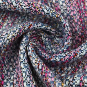 High end Fashion Fabrics Nice Dress Textile Organic Acrylic Polyester Fabric Good Looking YARN DYED FABRIC