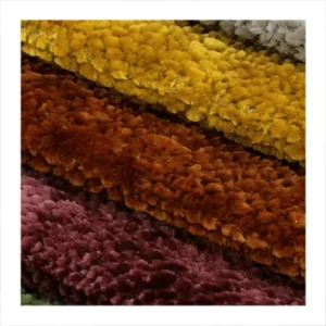 High-end Yarn Dyed Breathable Chenille Polyester Cotton Heavyweight Fabric for Sofa Upholstery and Home Textiles