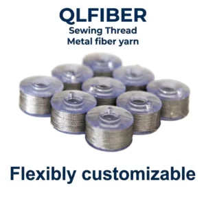 Highly Conductive Anti static Raw Fiber Yarn for Sewing and EMI Shielding