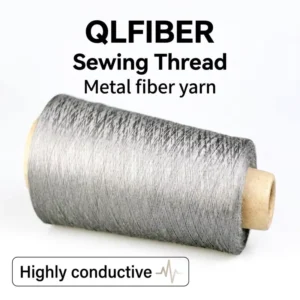 Highly Conductive Anti-static Raw Metal Fiber Yarn for Sewing OE Technics 100 Count Touch Screen Gloves Application