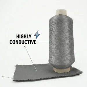 Highly Conductive Anti-static Yarn Heat Resistance RFID Shielding for Sewing Applications OE Technics Raw 100% Stainless Steel