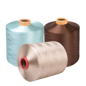 HuiLong Custom Label 100% Polyester Filament Yarn 300d/96f DTY Dope Dyed Eco Friendly Oeko Tex Certified Anti Bacterial
