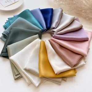 Hypoallergenic Mulberry Silk Fabric for Sensitive Skin Gentle Comfortable Silk Satin Fabric for DIY Beauty Products and Linens