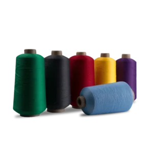 Imitation Nylon Yarn 100% Polyester High Stretch Hank Dyed Yarn DTY75D 2 for Knitting Elastic Band