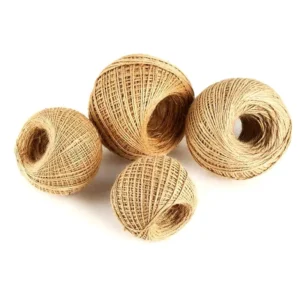 JUTE Burlap Rope Roll Durable Jute Rope Natural Burlap Twine Rope for Crafts