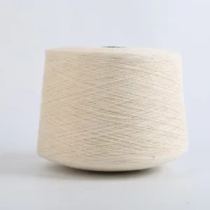 Jiufang Long term Supply of Sustainable Blended Yarn 12S White Polyester Cotton Bleached Regenerated Cotton Yarn