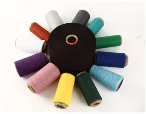 Jiufang Sells 10S 21S Recycled OE Cotton Blended Yarn Which Is Used for Sustainable Sock Weaving and Supply