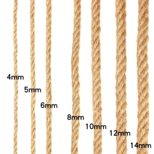 Jute Twine Burlap Packaging Yute Rope 10MM Braided Jute Rope for Packing
