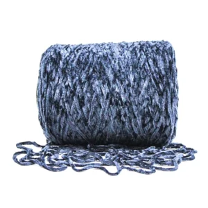 Kingeagle 2NM 100% Polyester Chenille Chunky Yarn Microfiber Colored Velvet Yarn