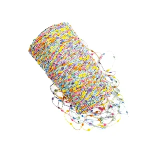 Kingeagle New Style 100% Polyester Latest Fancy Bean Yarn for Knitting