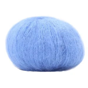 Knitting Yarn Mohair Fancy Yarn Dyed Italy Cone Wool Mohair Blend Yarn