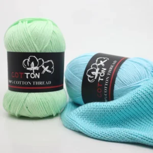 Knitting Yarn Pure Cotton Yarn for Baby Sweater and Clothes 100% Cotton Yarn for Hand Knitting