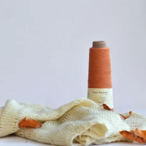 Late Autumn 720m 100g Cashmere Wool Blended Mini Cone Bobbin Yarn for Hand Knitting Machine Knit Handcrafts